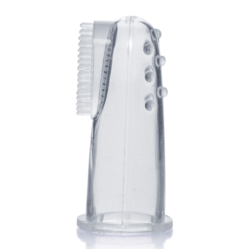 Rơ lưỡi xỏ ngón silicone siêu mềm Upass kèm hộp đựng màu hồng