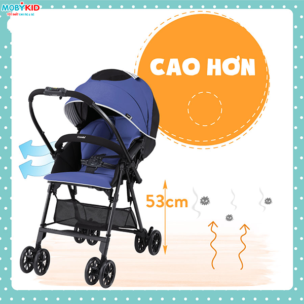 Review So sánh xe đẩy em bé Aprica Karoon Air và xe đẩy em bé Combi Handy S, nên chọn mua loại nào?
