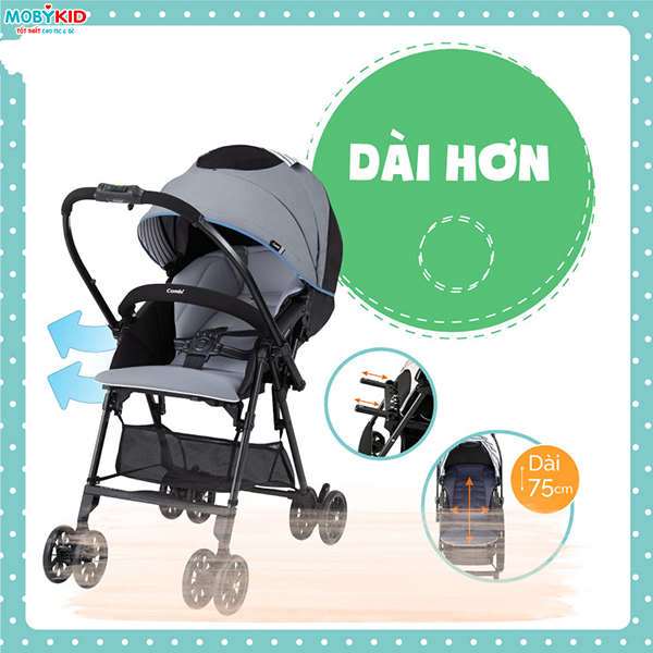 Review So sánh xe đẩy em bé Aprica Karoon Air và xe đẩy em bé Combi Handy S, nên chọn mua loại nào?