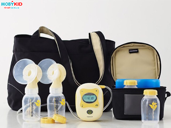 Review Top 3 máy hút sữa điện đôi Medela Thuỵ Sỹ tốt hút sữa êm ái với lực hút mạnh và sâu