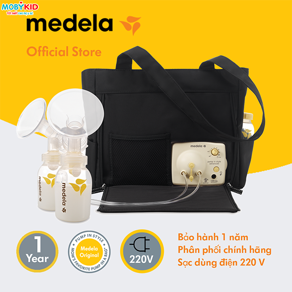 Review Top 3 máy hút sữa điện đôi Medela Thuỵ Sỹ tốt hút sữa êm ái với lực hút mạnh và sâu