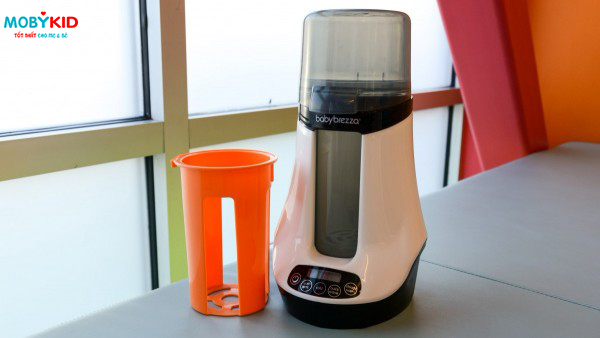 Review chi tiết máy hâm sữa thông minh Baby Brezza lần đầu có mặt tại Việt Nam