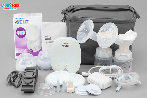 Review máy hút sữa điện đôi Philips Avent SCF303/01 cho các mẹ lần đầu sử dụng