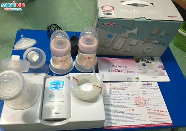 2 loại máy hút sữa Spectra 9S và Spectra 9 Plus
