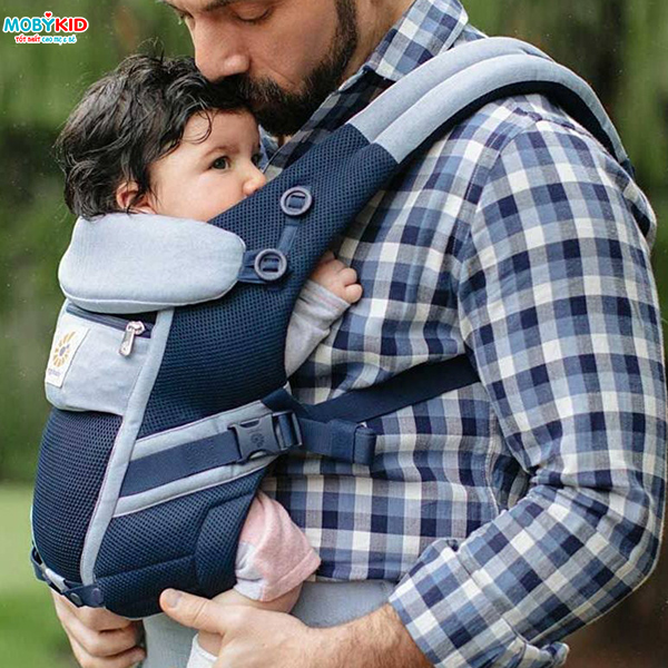 Review từ A đến Z địu cho bé Ergobaby Adapt và Aura Baby Wrap mới ra mắt có gì hot?