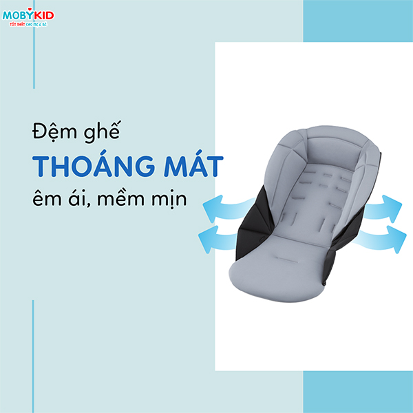 Review xe đẩy Combi NEYO - Phiên bản mới, sắc màu mới cho xe đẩy chống gù