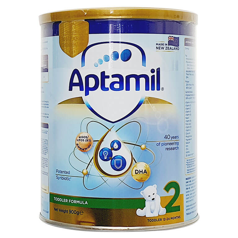 Sữa Aptamil New Zealand số 2 900g (Từ 1-2 tuổi)