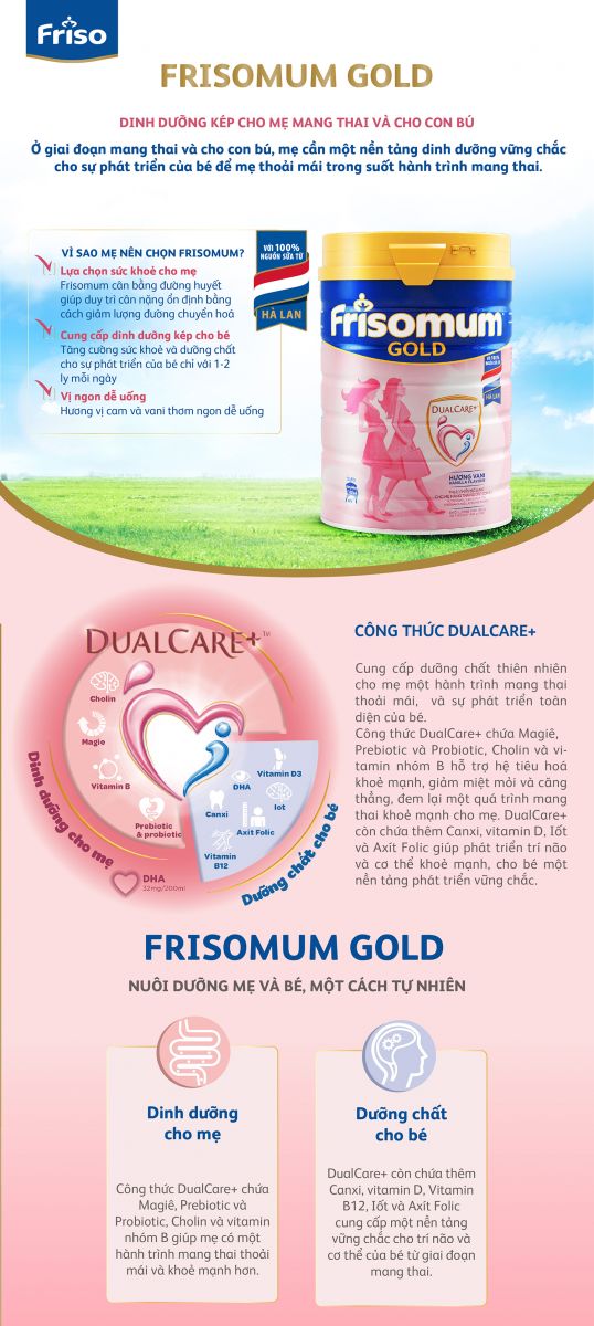 Sữa Frisomum Gold (Hương Vani) 400g