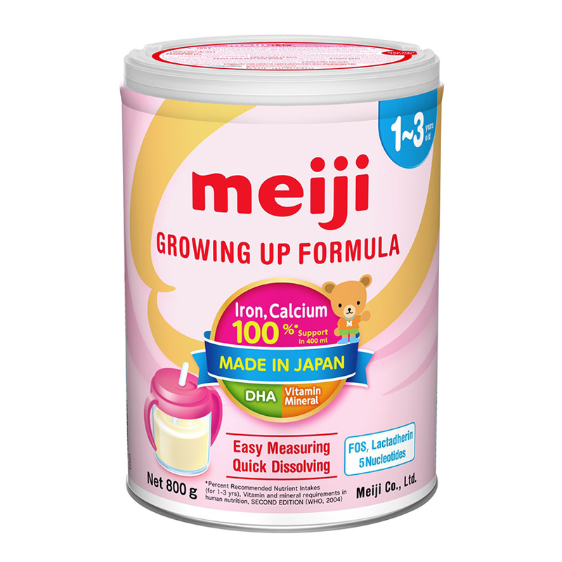 Sữa Meiji Growing Up Formula 800g (1 - 3 tuổi)