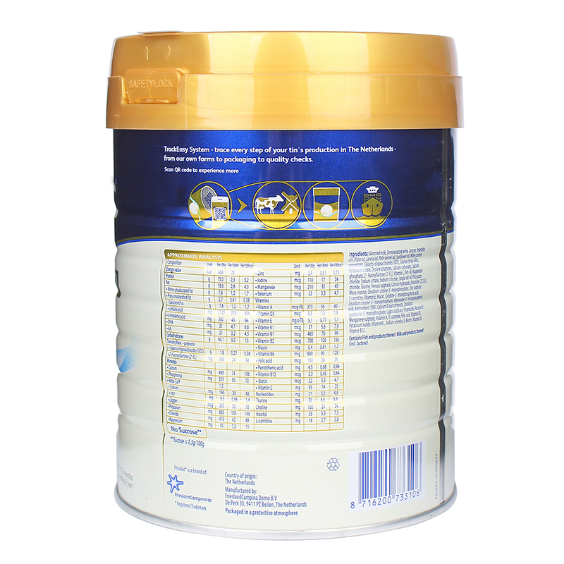 Sữa bột Frisolac Gold Pro số 2 800g (6-12 tháng)