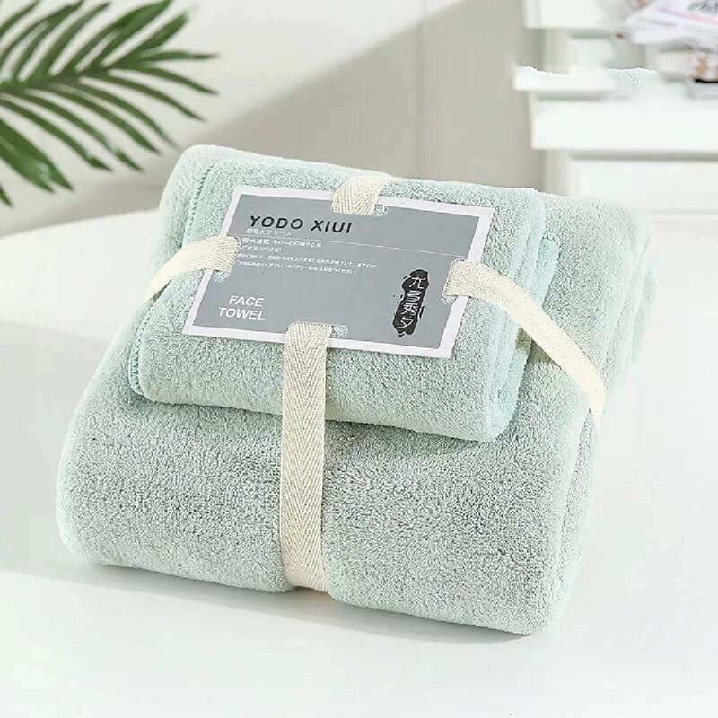 Set khăn Nhật Yodo màu xanh