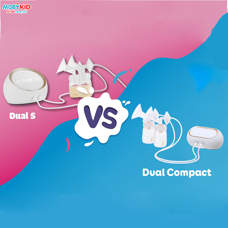 So sánh máy hút sữa Spectra Dual Compact và Spectra Dual S