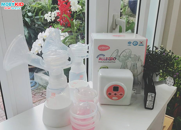 So sánh máy hút sữa Unimom Minuet và Unimom Premium Allegro