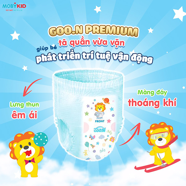 So sánh bỉm Huggies và Goon cho bé, nên mua loại nào?