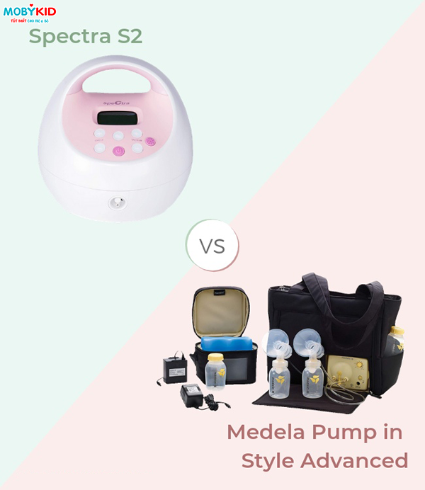 So sánh máy hút sữa Medela và Spectra, nên chọn loại nào?