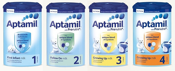 So sánh sữa Aptamil Anh và New Zealand nhập khẩu chính hãng, nên mua loại nào?