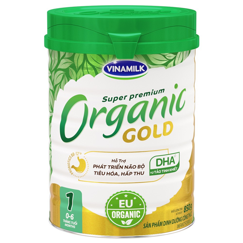 Sữa Bột Vinamilk Organic Gold 1 850g (0-6 tháng)