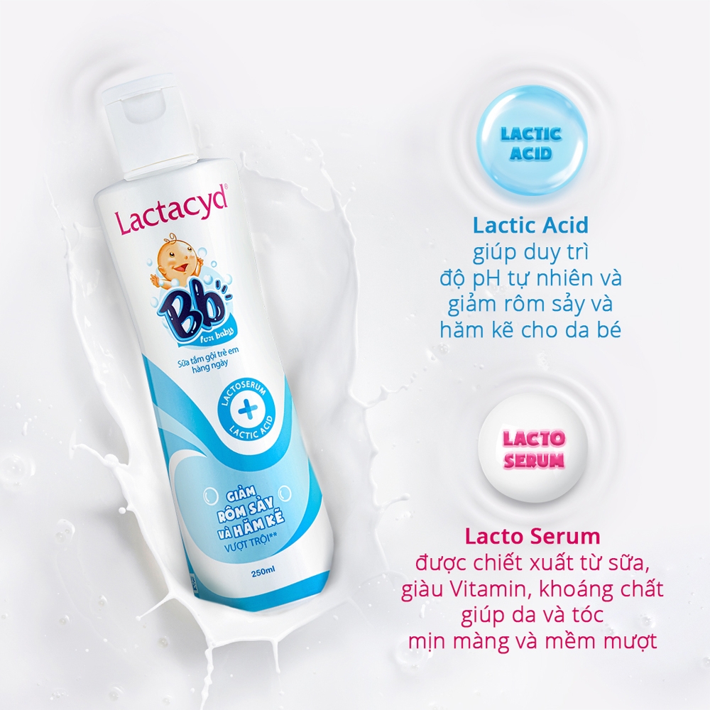 Sữa tắm Lactacyd BB 250ml