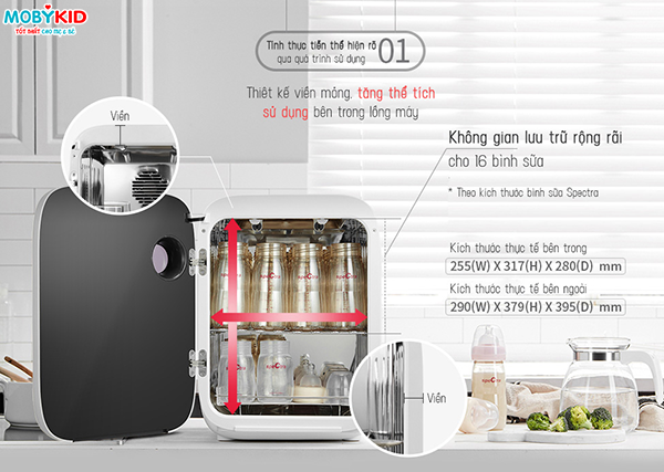 Tìm hiểu ưu & nhược điểm của máy tiệt trùng và sấy khô bình sữa
