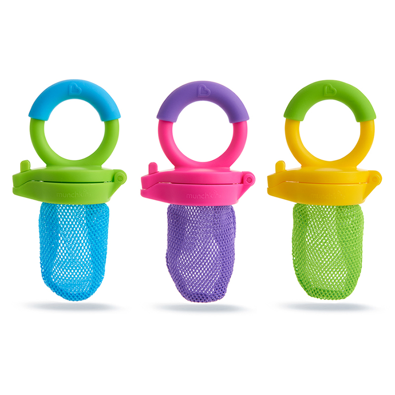 Túi ăn chống hóc Munchkin màu tím