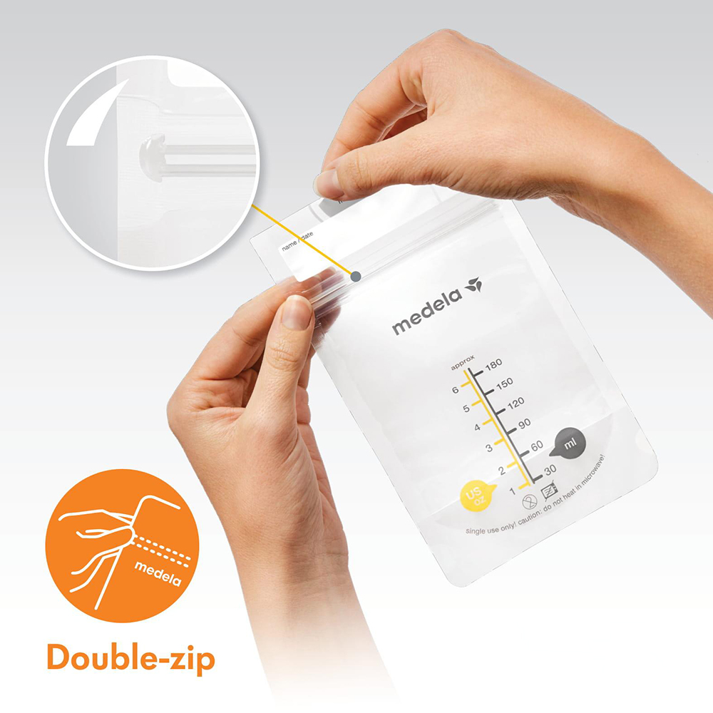 Túi trữ sữa Swiss 25pcs Medela (180ml )
