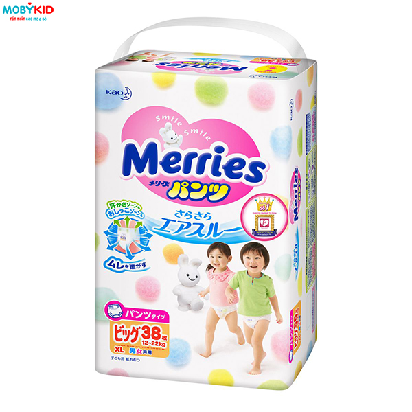 Tất Tần Tật những thông tin về Bỉm Tã Merries hữu ích cho các mẹ chuẩn bị sinh em bé
