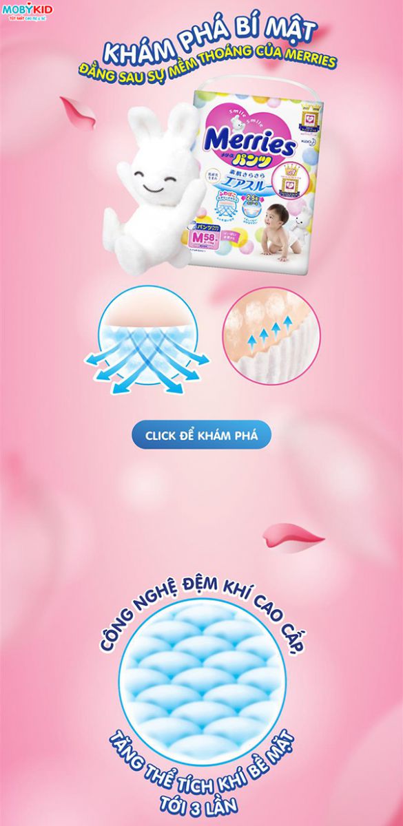Tất Tần Tật những thông tin về Bỉm Tã Merries hữu ích cho các mẹ chuẩn bị sinh em bé