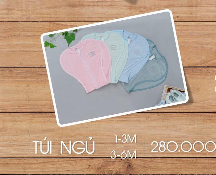 TN001.Mint- Túi ngủ cho bé - Bu