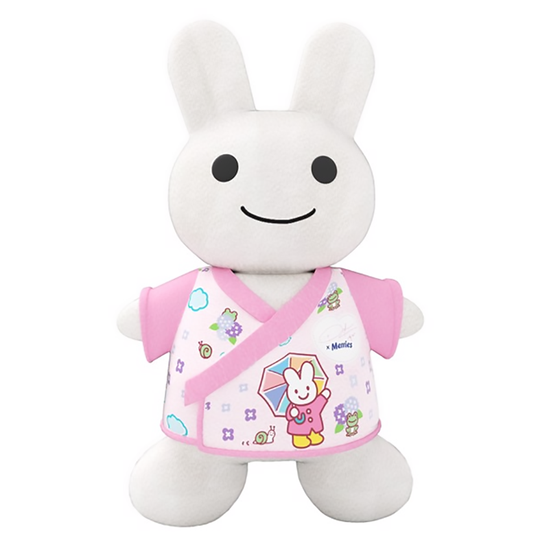 Thỏ bông Merries mặc Yukata màu hồng
