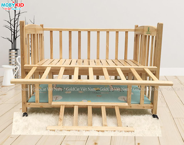 Top 3 loại cũi trẻ em giá rẻ bằng gỗ tự nhiên được ưa chuộng nhất hiện nay mẹ nên lựa chọn ngay