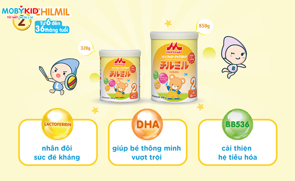 Top 8 sữa bột trẻ em giúp bé phát triển trí não được chuyên gia khuyên dùng