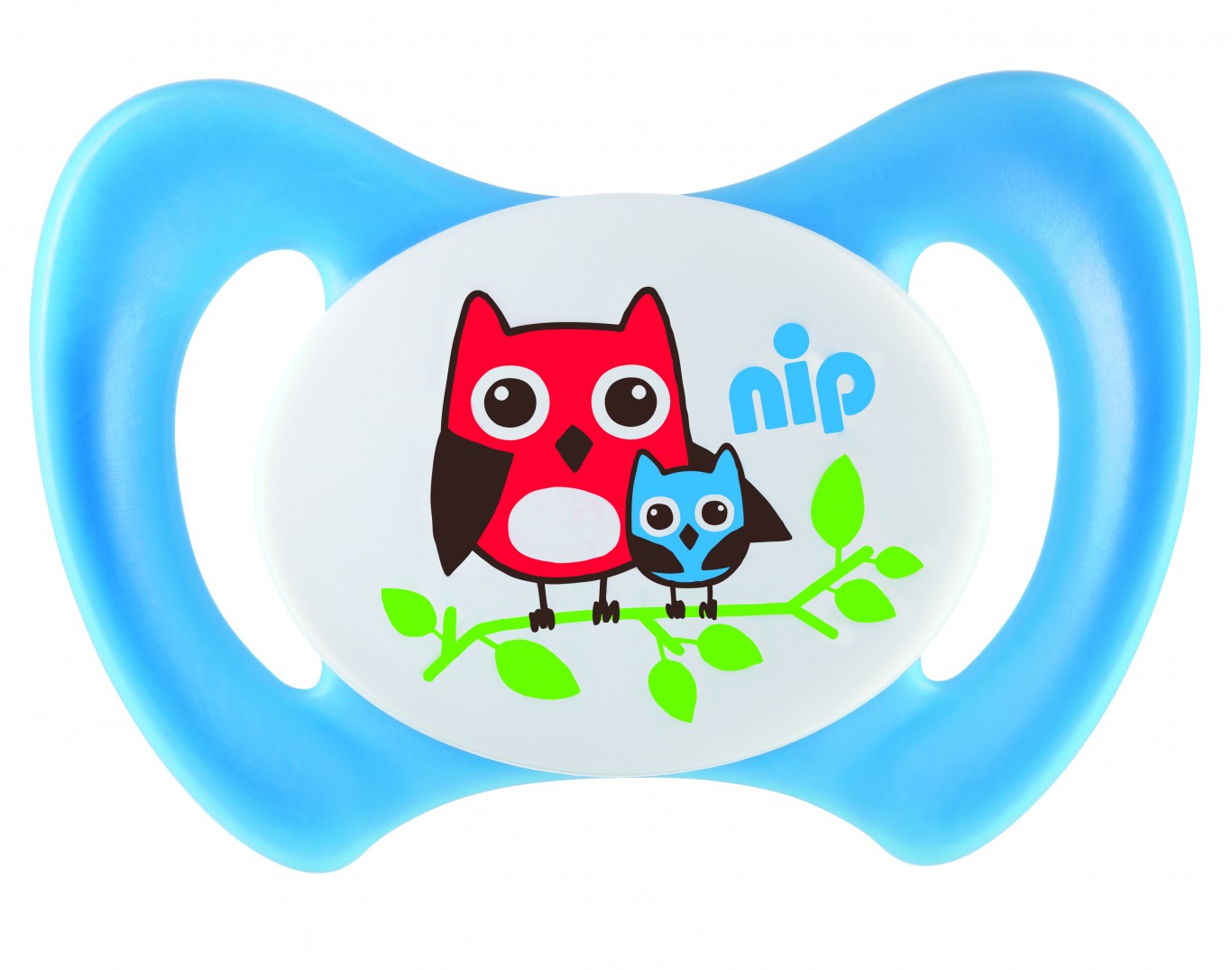 Ty ngậm Nip chuyên dùng chỉnh nha Miss Denti, Bằng Silicon - Màu xanh dương