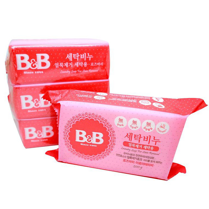Xà phòng giặt tẩy vết bẩn dành cho bé B&B 200G*3