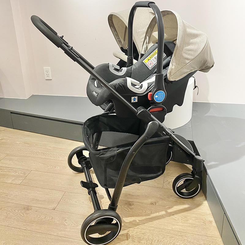 Xe đẩy & Ghế ngồi ô tô cho bé Zaracos Coron 4606 Beige