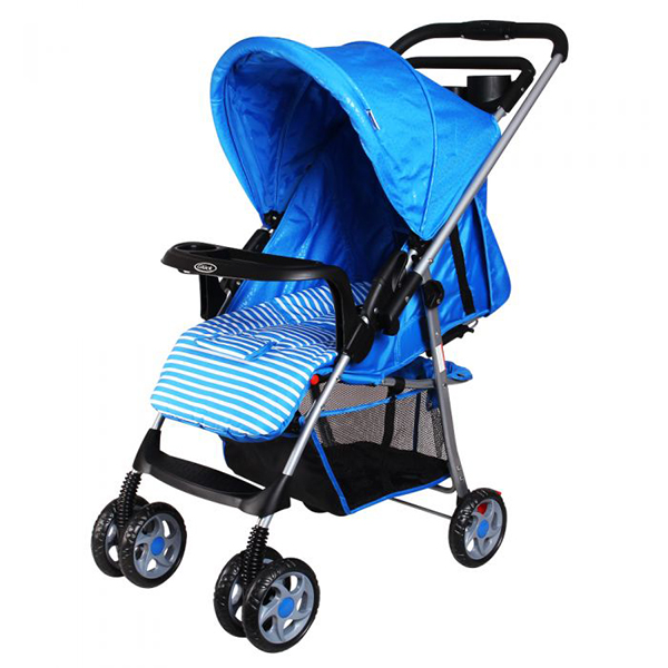 Xe đẩy 2 chiều Gluck C8M màu xanh da trời