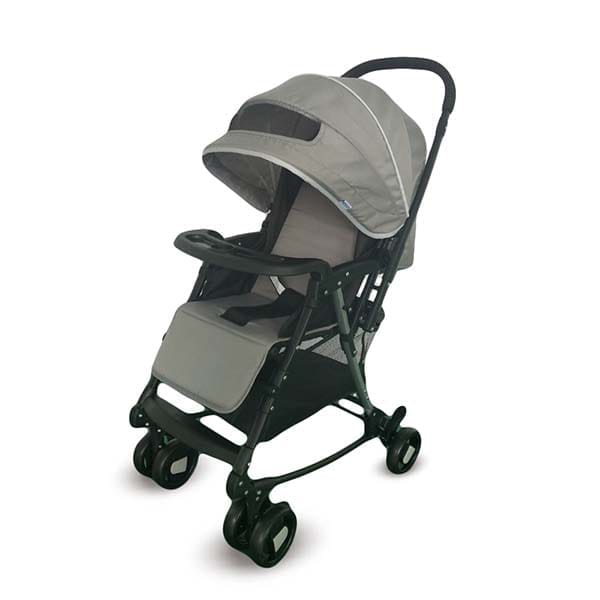 Xe đẩy 2 chiều có bập bênh Gluck C7 (màu xám)