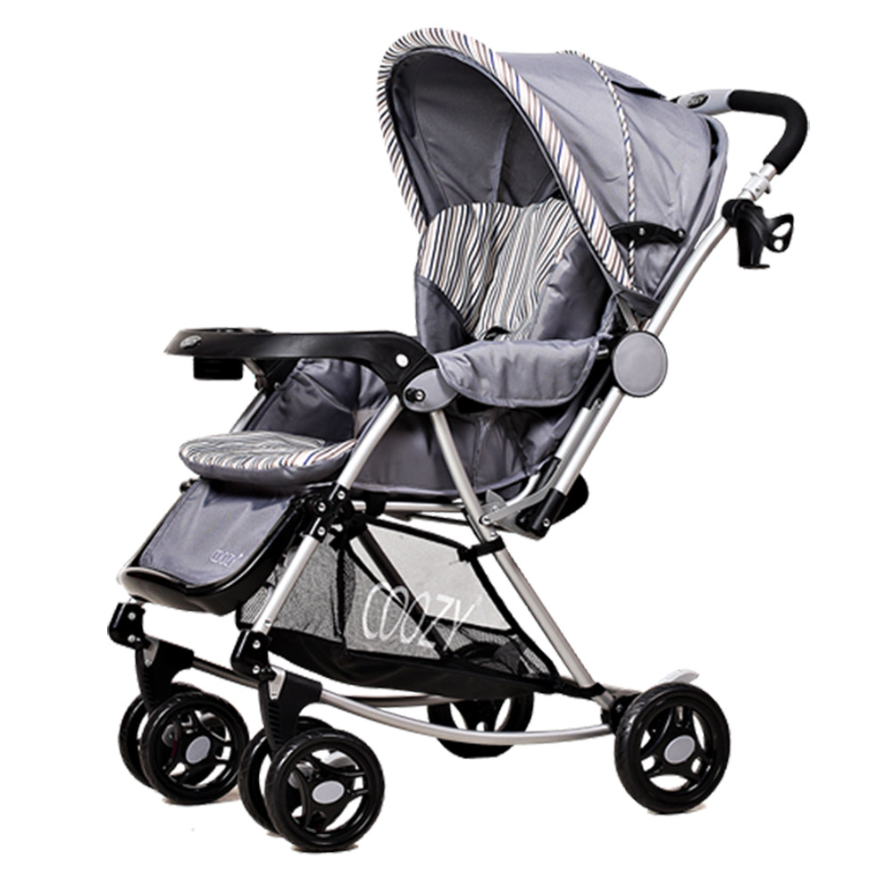 Xe đẩy Coozy Ariel 126 (Xám)