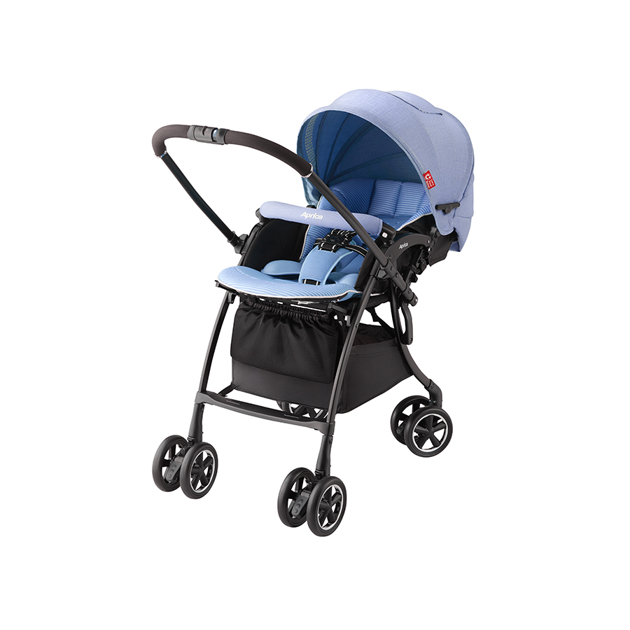 Xe đẩy trẻ em Aprica Luxuna Comfort CTS Blue