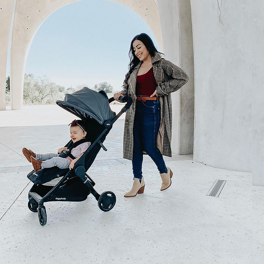 Xe đẩy Ergobaby Metro Compact City Stroller - Màu xám