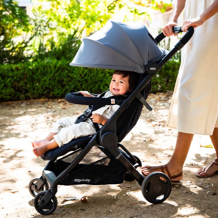 Xe đẩy Ergobaby Metro Compact City Stroller - Màu xám