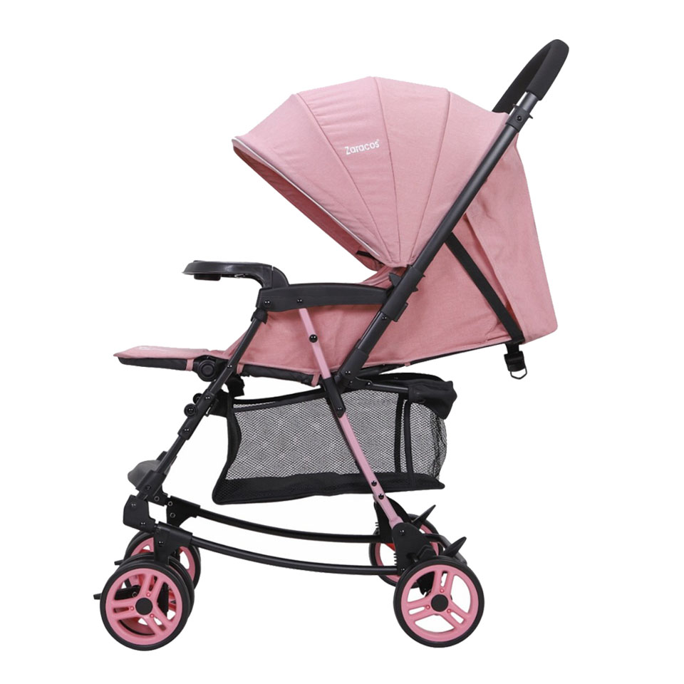 Xe đẩy em bé Zaracos Gobi 6016 Pink - Màu Pink Hồng
