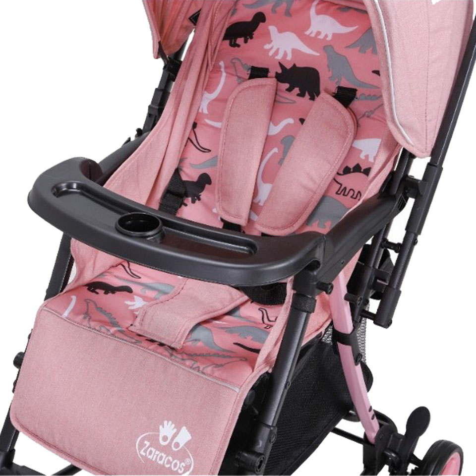Xe đẩy em bé Zaracos Gobi 6016 Pink - Màu Pink Hồng