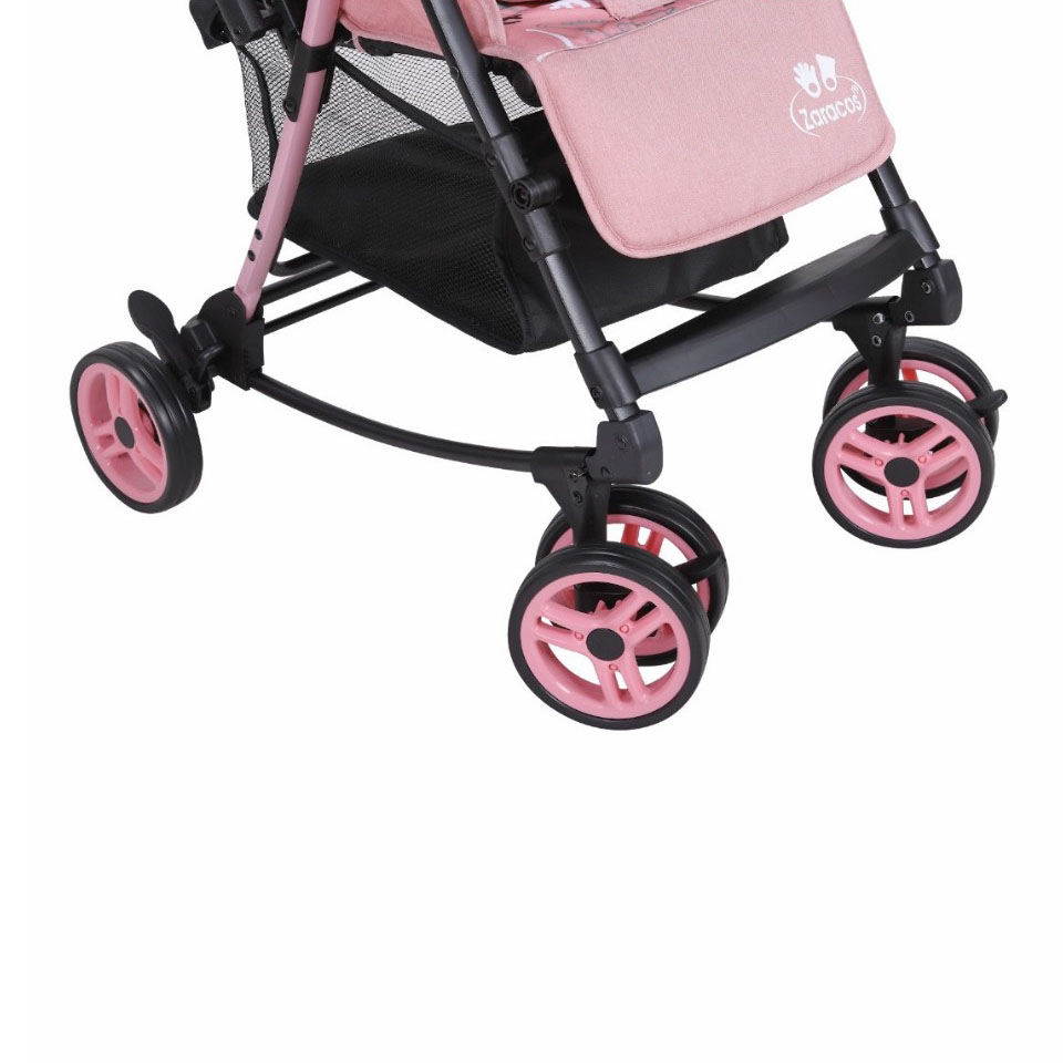 Xe đẩy em bé Zaracos Gobi 6016 Pink - Màu Pink Hồng
