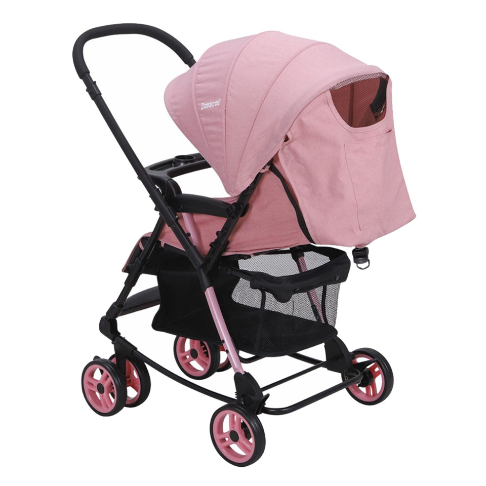 Xe đẩy em bé Zaracos Gobi 6016 Pink - Màu Pink Hồng