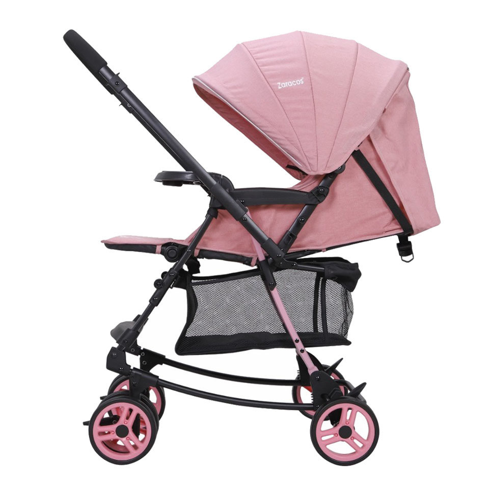Xe đẩy em bé Zaracos Gobi 6016 Pink - Màu Pink Hồng