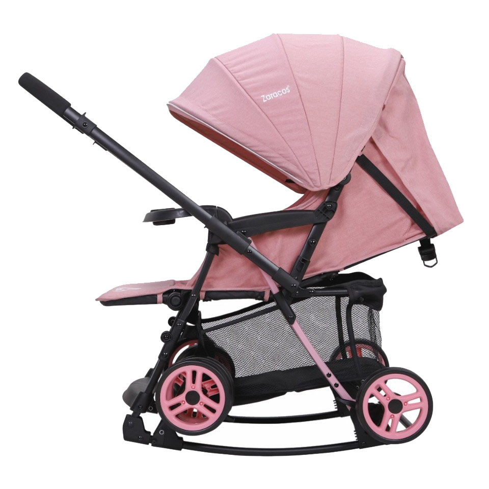 Xe đẩy em bé Zaracos Gobi 6016 Pink - Màu Pink Hồng