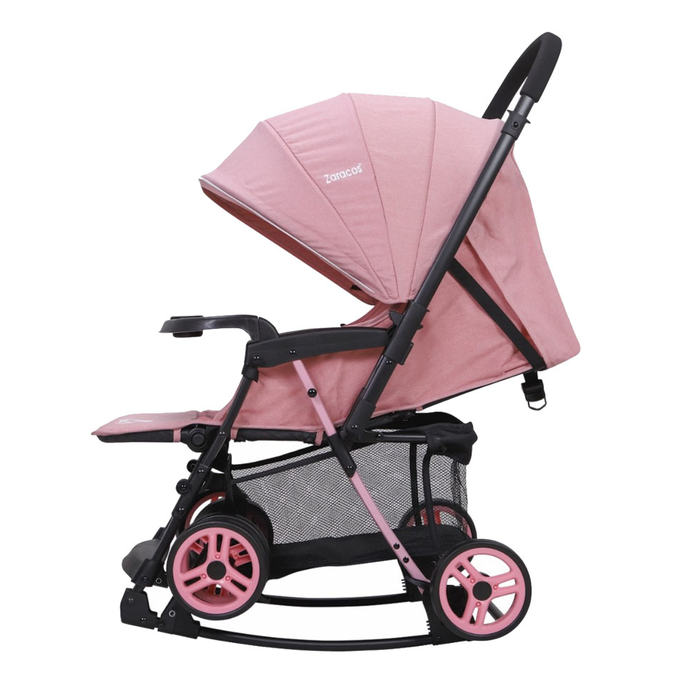 Xe đẩy em bé Zaracos Gobi 6016 Pink - Màu Pink Hồng