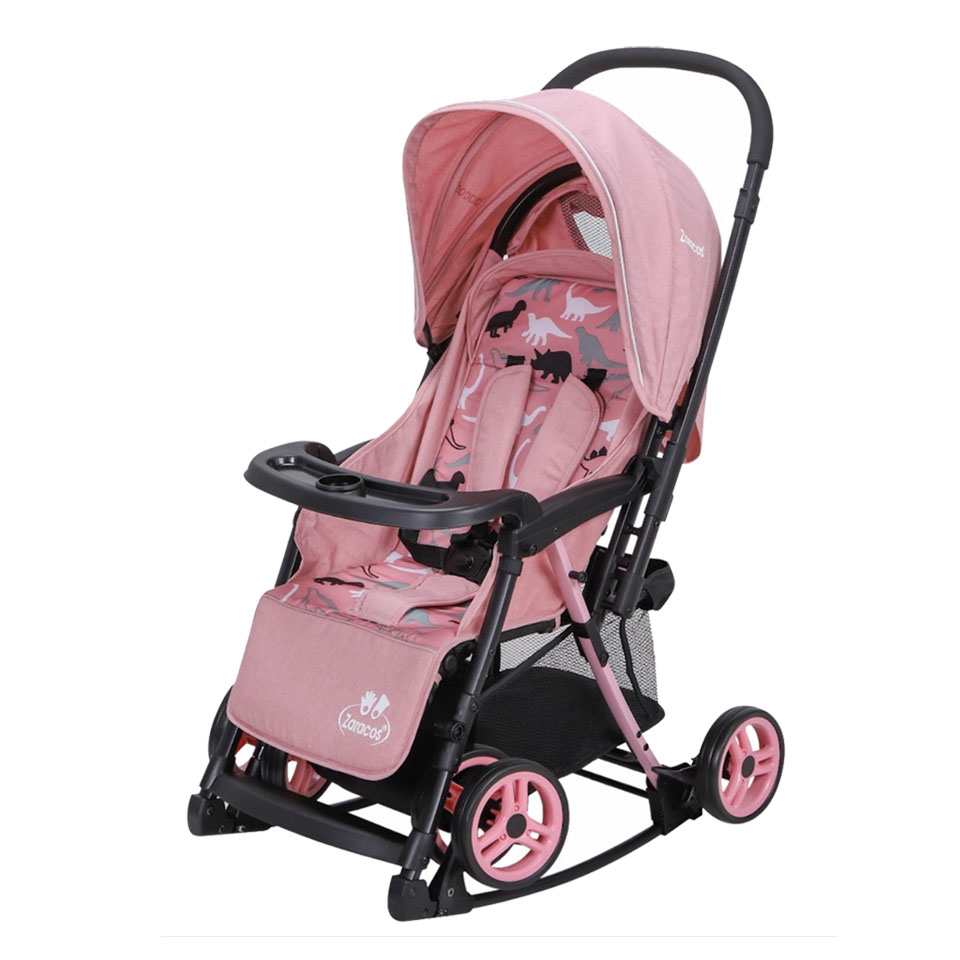 Xe đẩy em bé Zaracos Gobi 6016 Pink - Màu Pink Hồng
