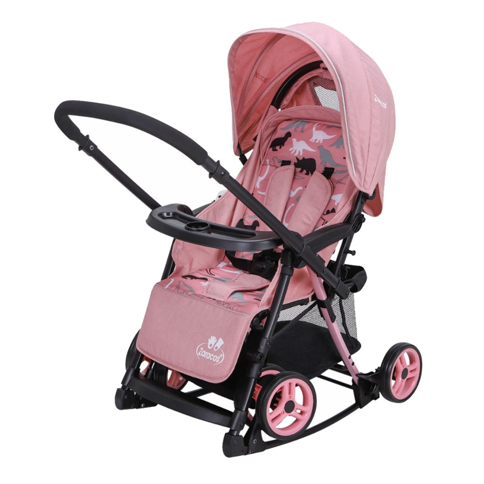 Xe đẩy em bé Zaracos Gobi 6016 Pink - Màu Pink Hồng