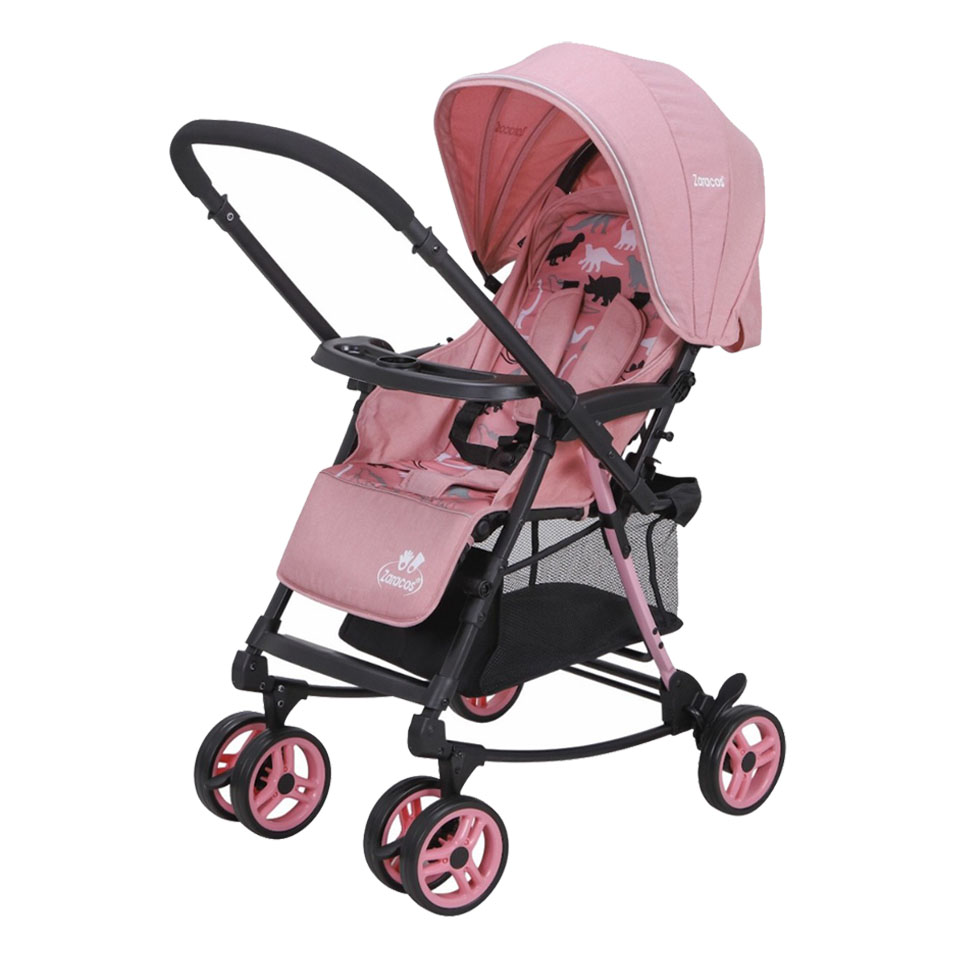 Xe đẩy em bé Zaracos Gobi 6016 Pink - Màu Pink Hồng
